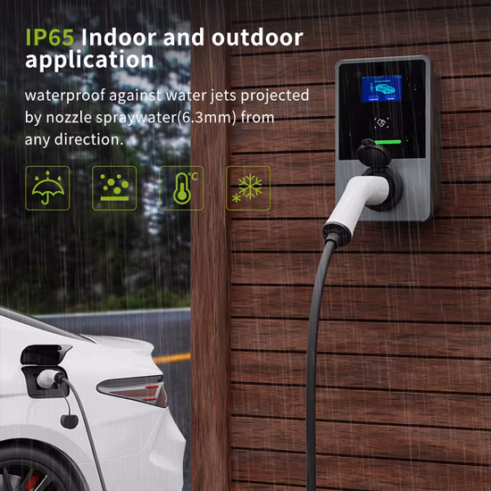 22kw Home Smart EV Chargeur WiFi APP Contrôle